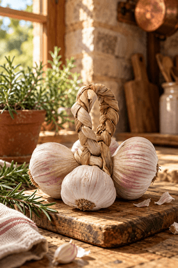 Aglio italiano | Treccia ad anello 4 teste