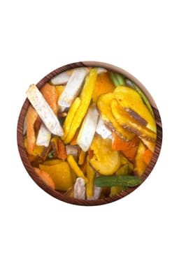 Chips di Verdure essiccate, croccanti classiche