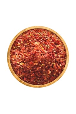 Pomodori essiccati in fiocchi
