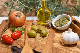 Olive verdi marinate all'origano - 200 g