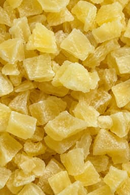 Ananas disidratato a cubetti