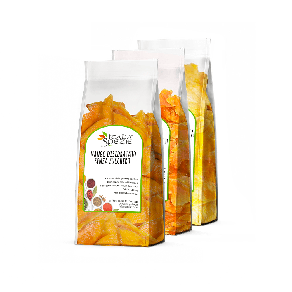 Box di Frutta Disidratata senza zucchero | Pacchetto da 3kg