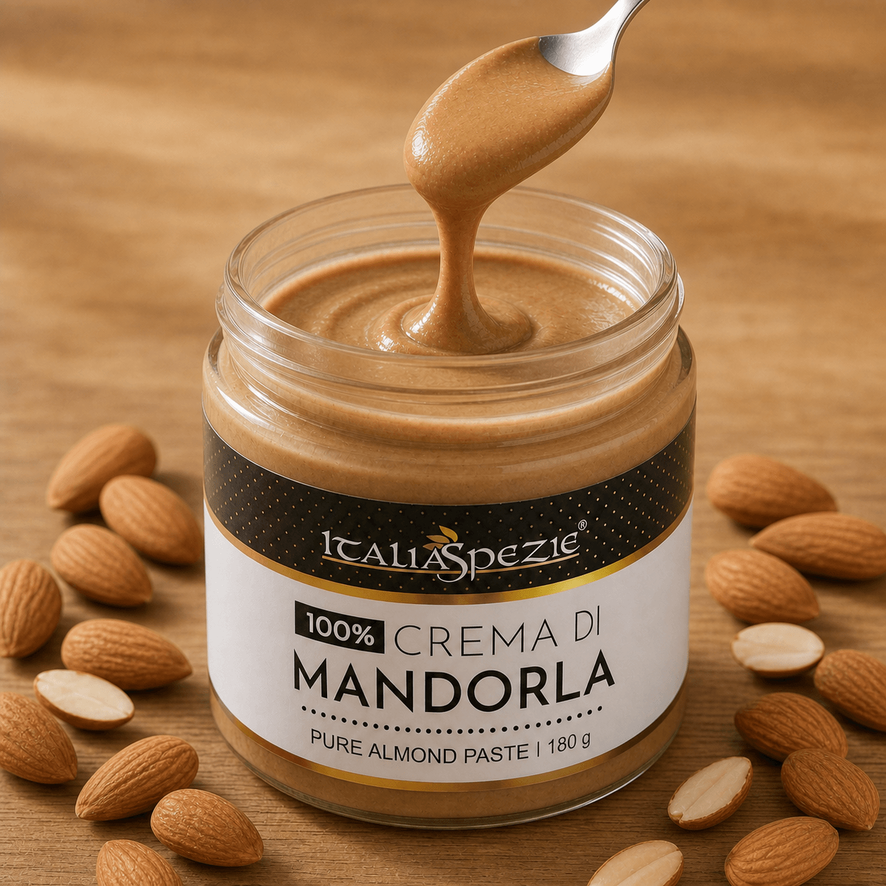 Crema di Mandorla 100% pura - 180g