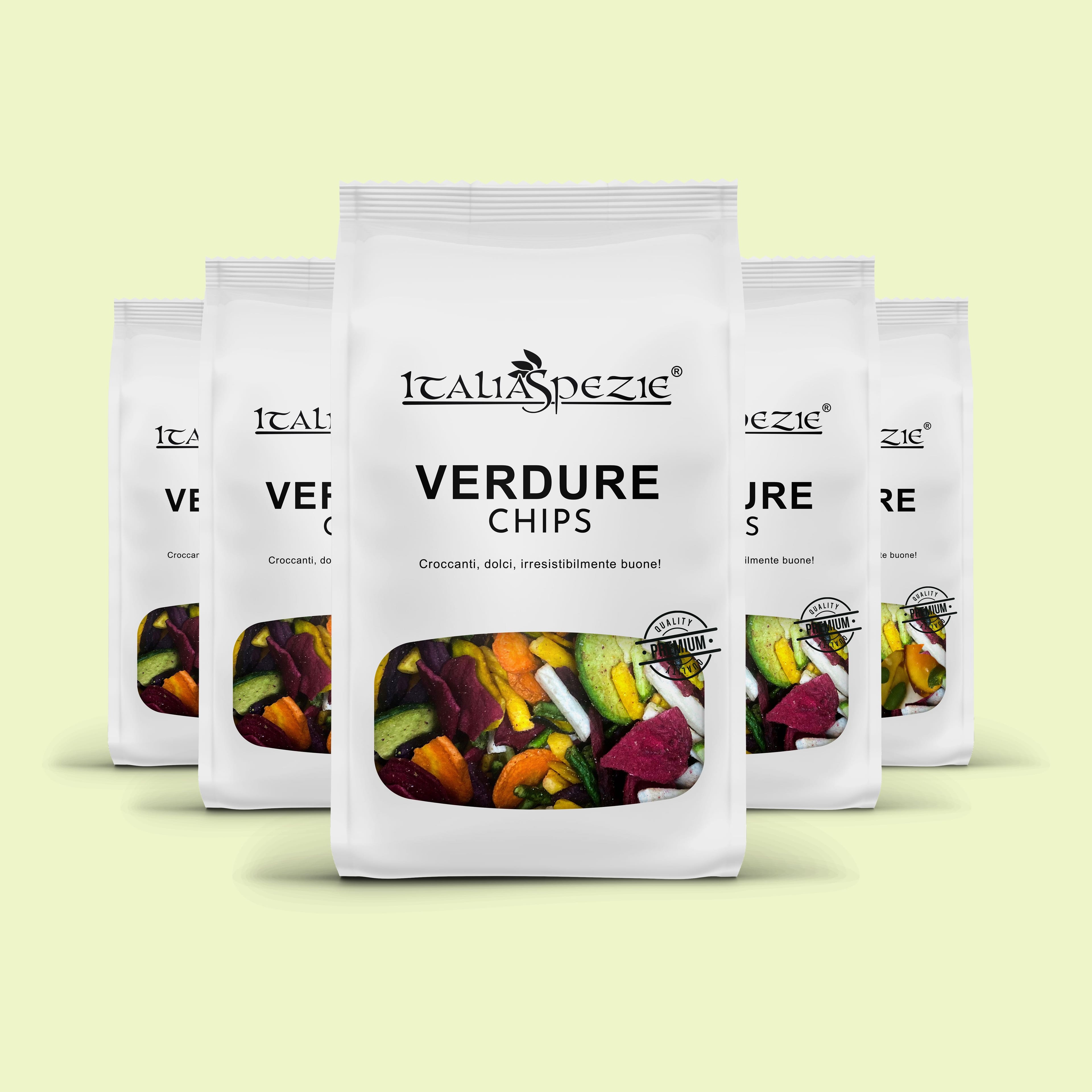 Chips di Verdure essiccate croccanti con barbabietola | 1 Kg (5 x 200g)