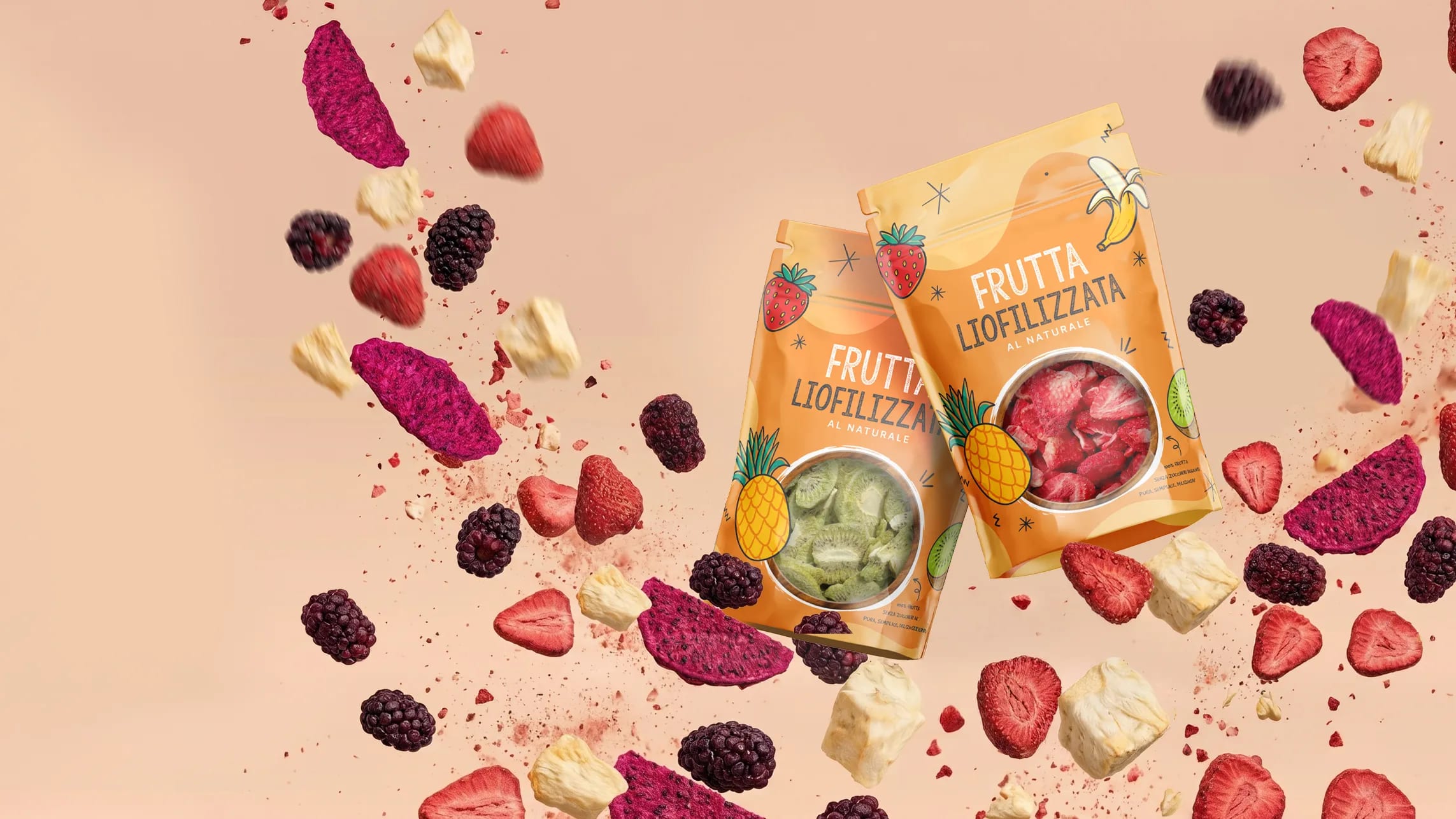 Frutta liofilizzata Italia Spezie