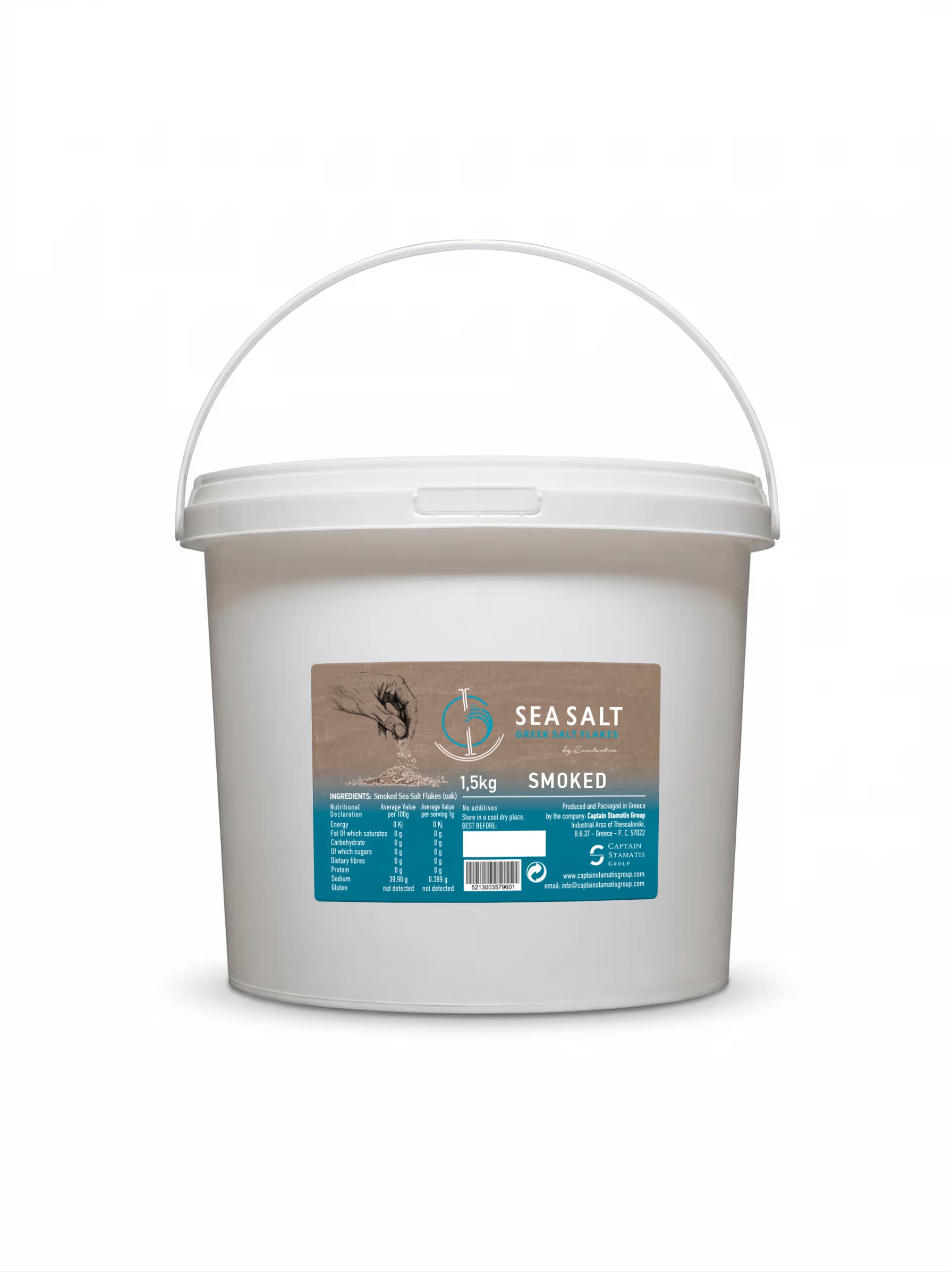 Fiocchi di Sale marino Affumicati Greek Salt Flakes | 1.5Kg