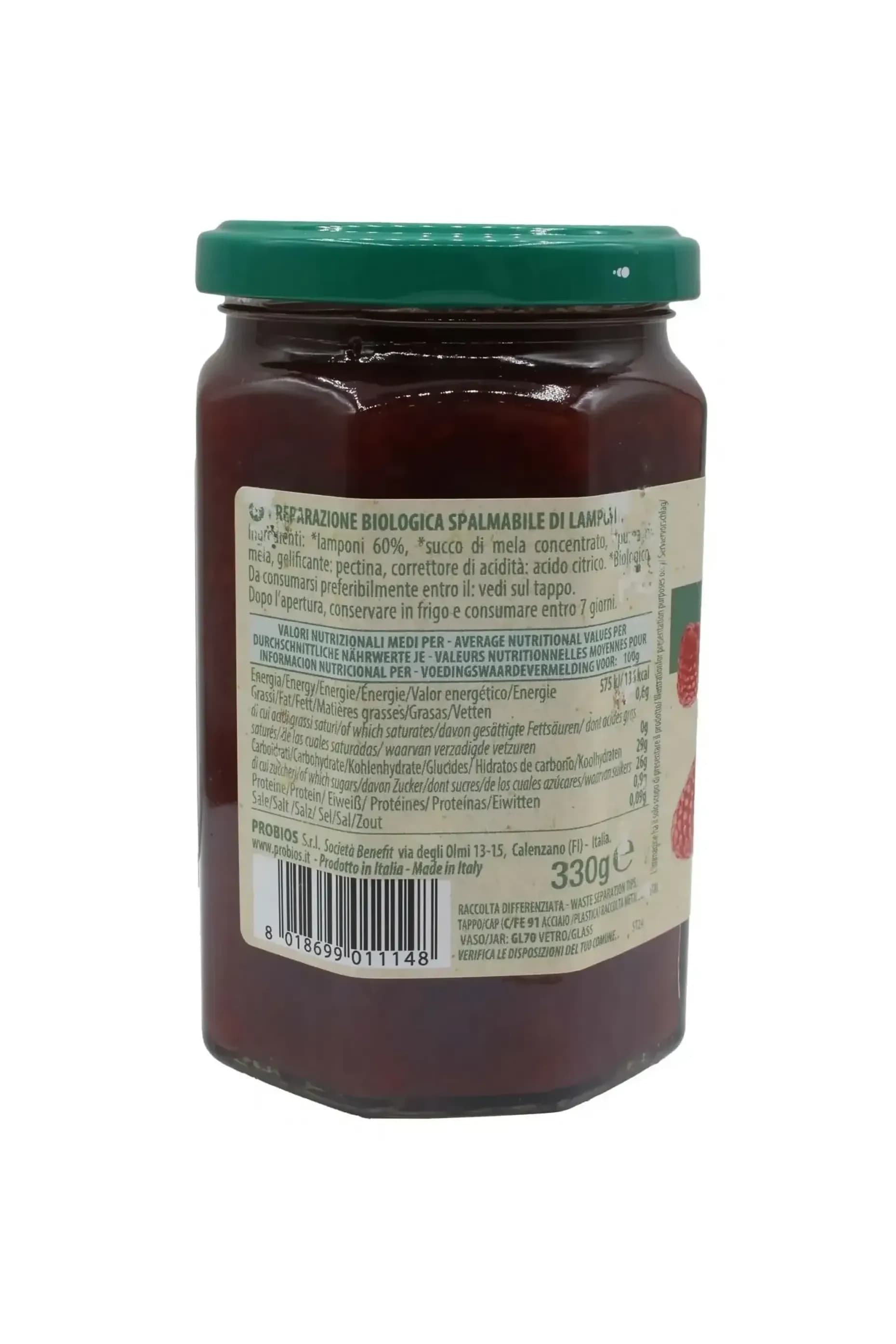 Composta di Lampone senza zucchero