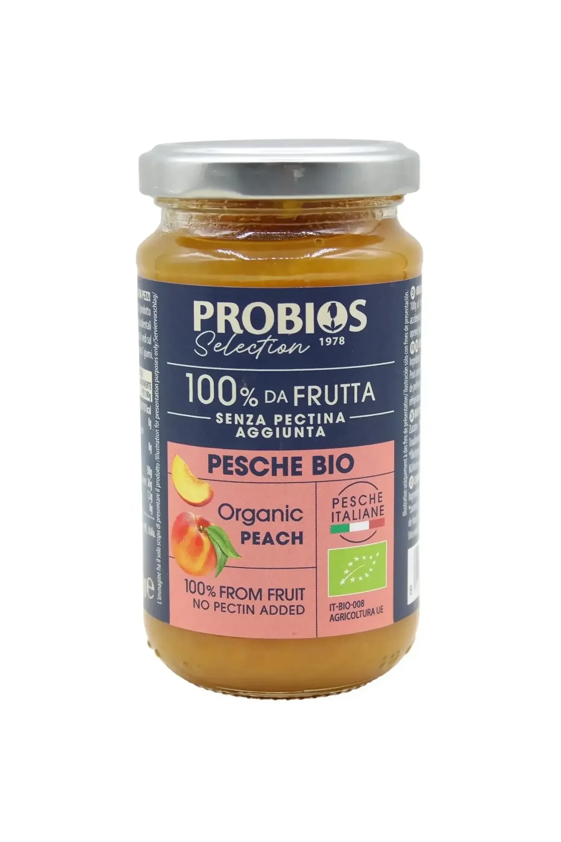 Composta di Pesche italiane - Senza pectina aggiunta