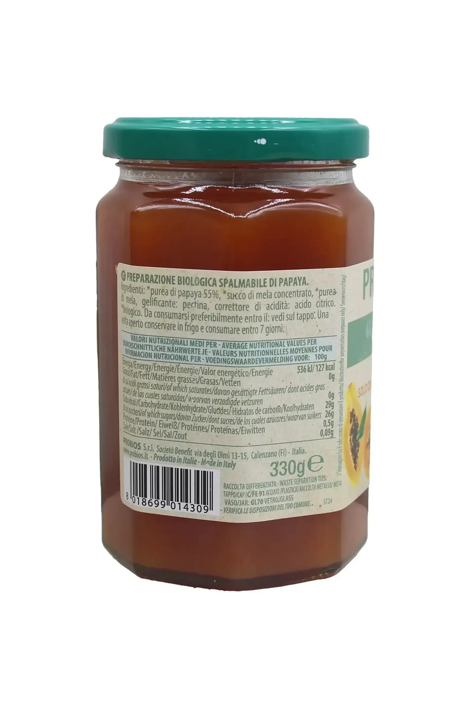 Composta di Papaya senza zucchero