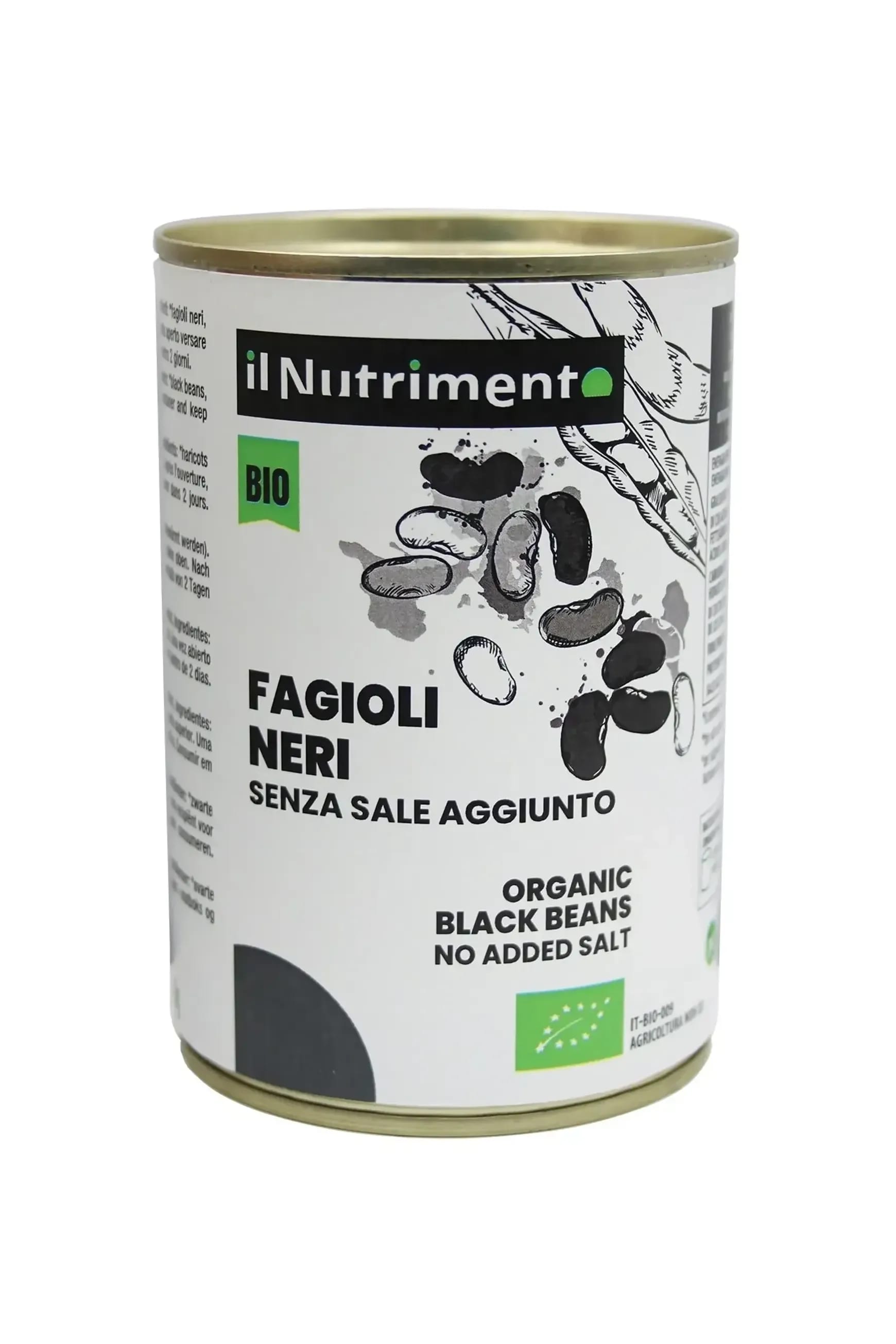Fagioli neri naturali - 400g
