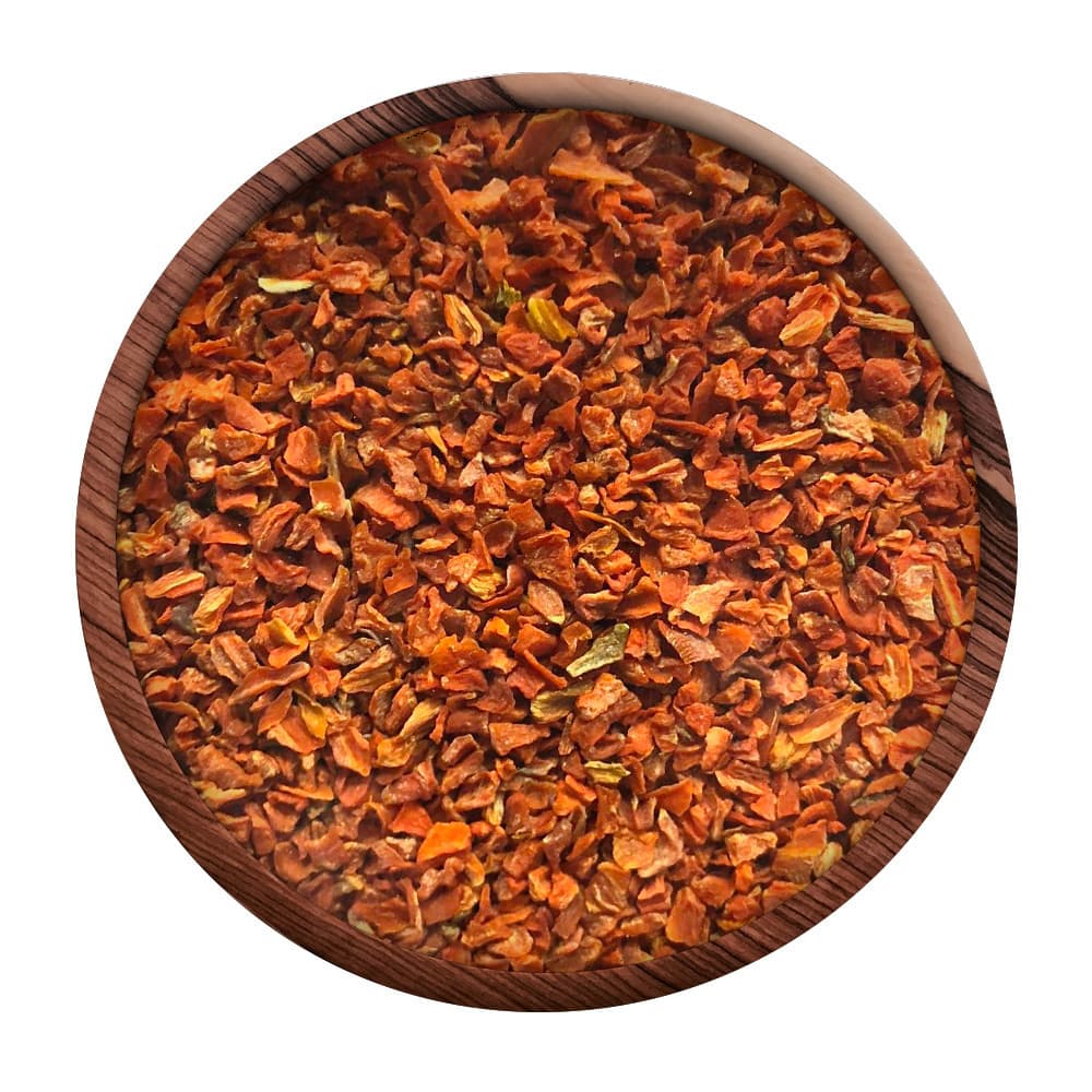 Carota essiccata in granuli