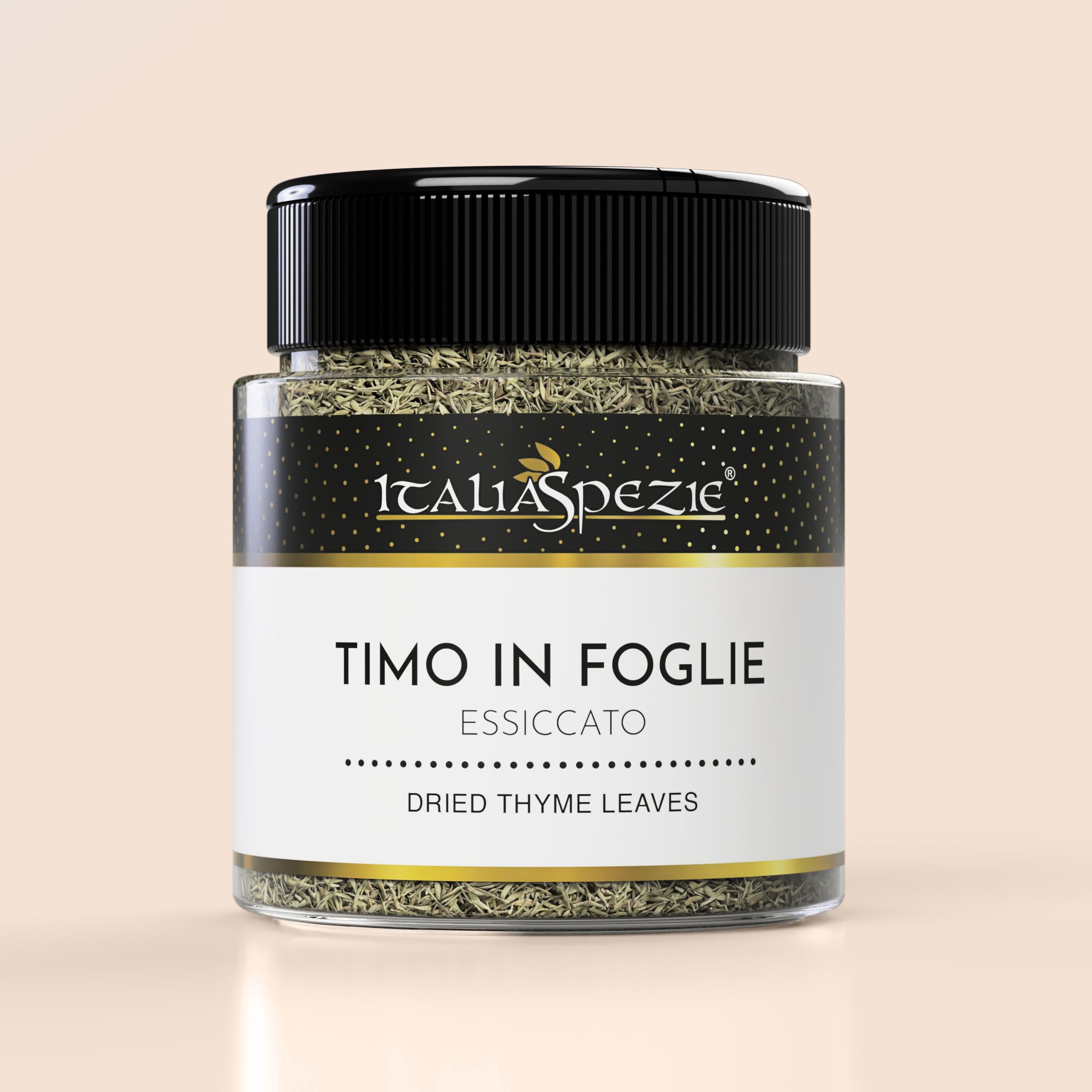 Timo in foglie essiccato