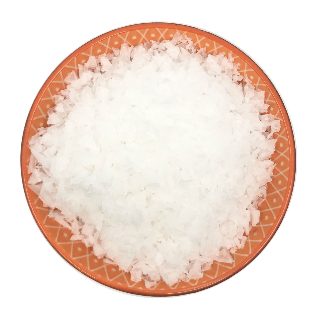 Fiocchi di sale bianco