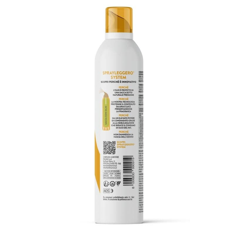 Olio alla curcuma spray in olio extravergine di oliva - 200 ml