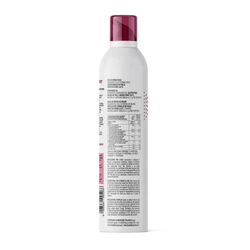 Olio spray di Vinacciolo - 200 ml