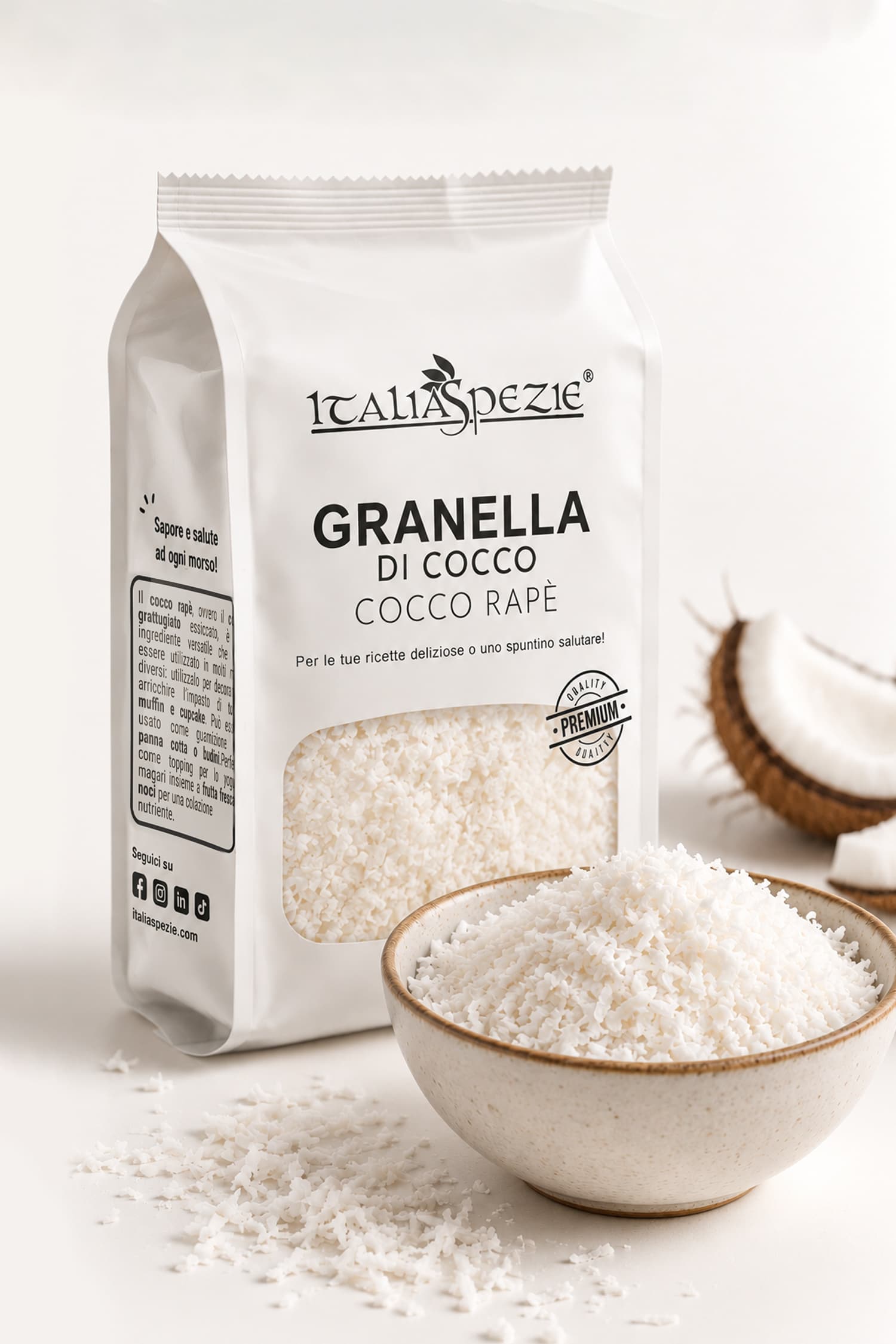 Granella di Cocco - Cocco rapè - 200 g