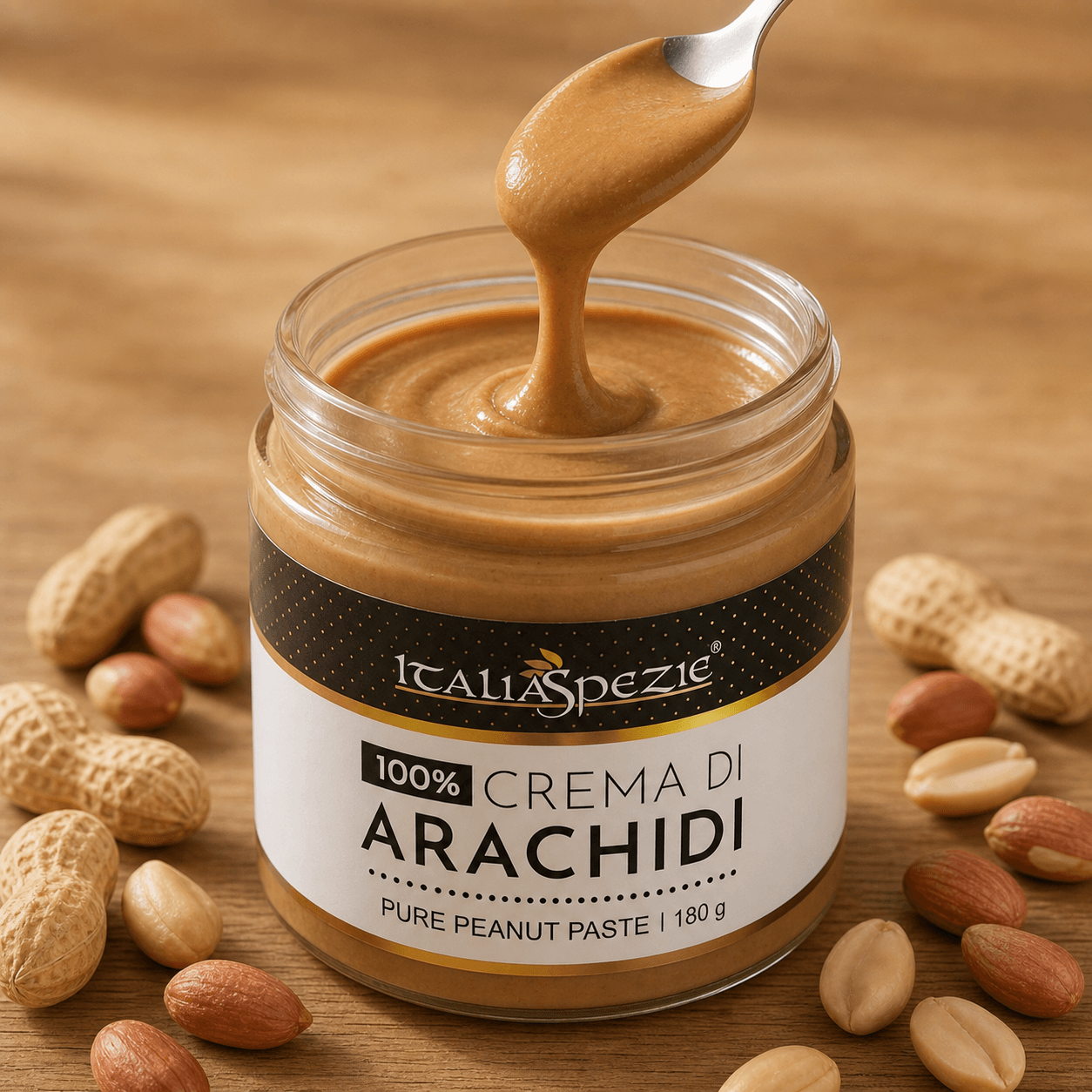 Crema di Arachidi 100% pura - 180g
