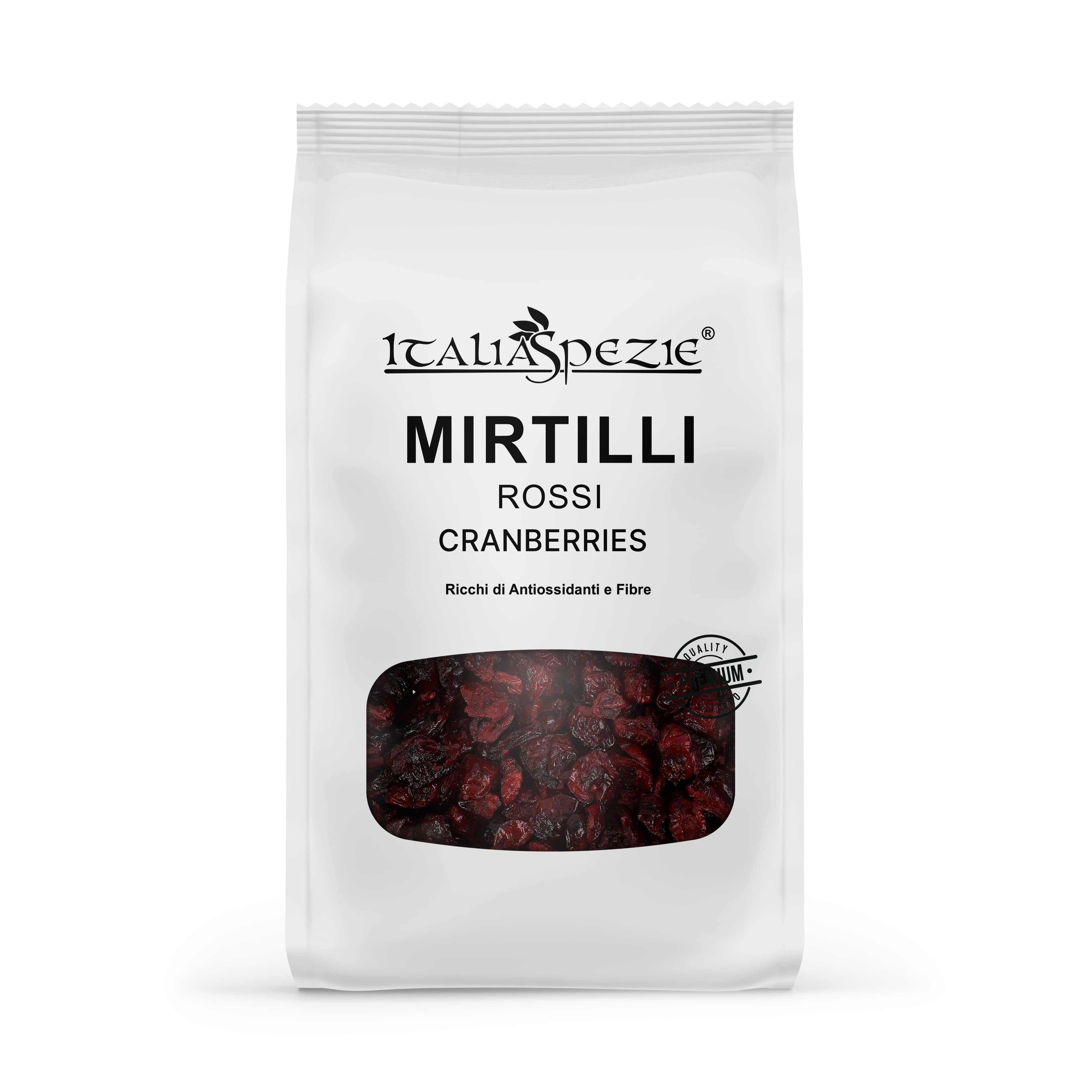 Mirtilli rossi disidratati - Cranberries