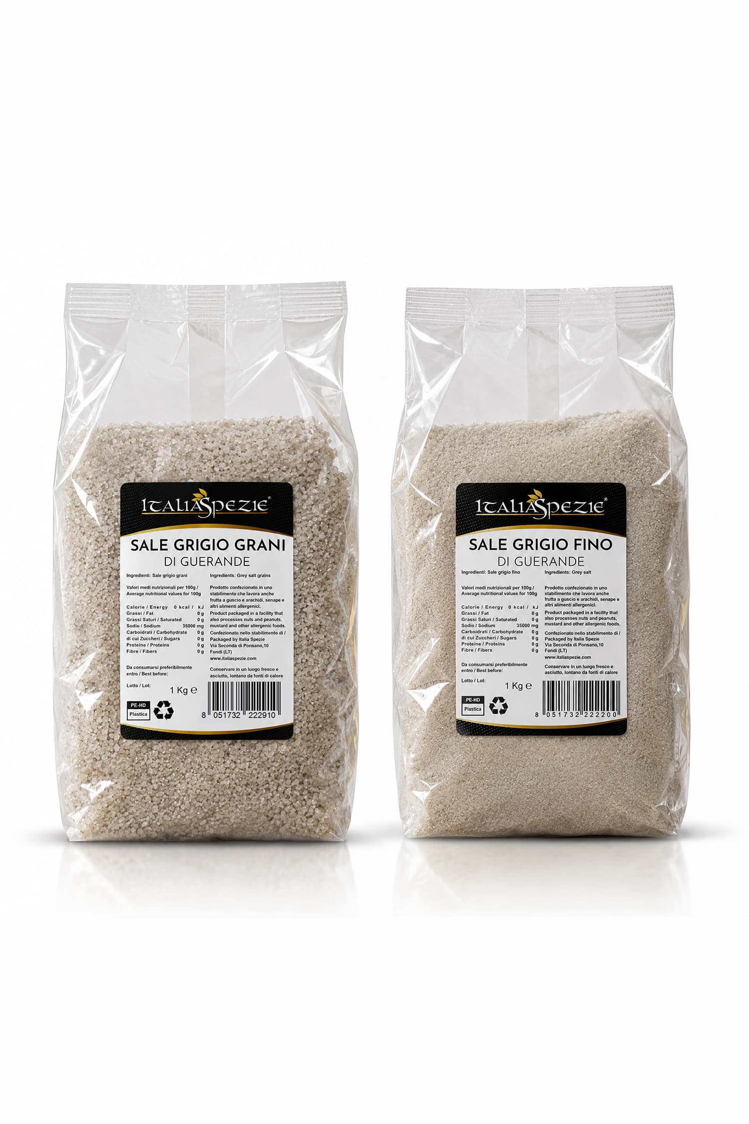 Sale Celtico Grigio Di Guérande | Pacchetto da 2 kg (Fino e Grani)