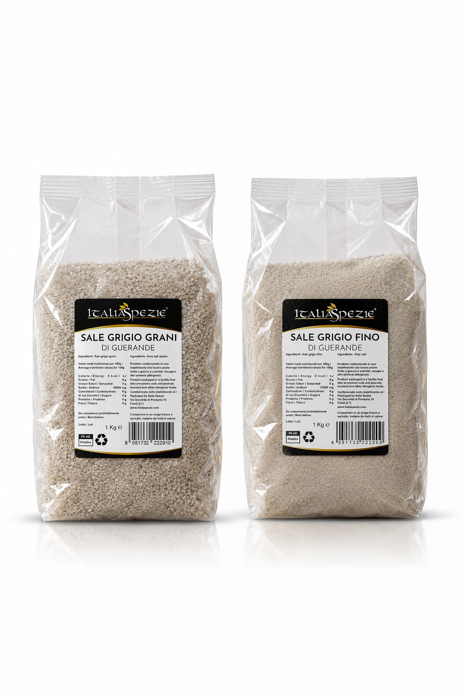 Sale Celtico Grigio Di Guérande | Pacchetto da 2 kg (Fino e Grani)