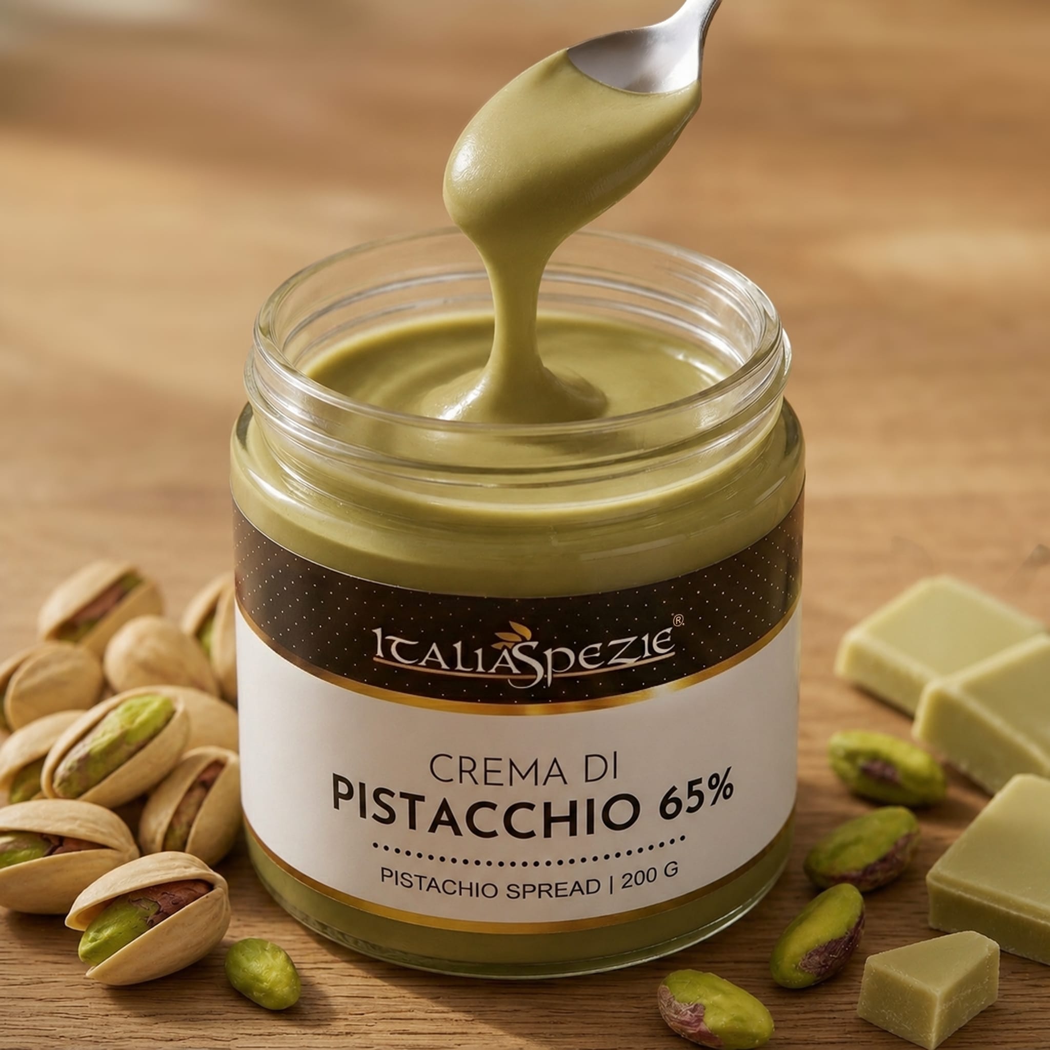 Crema di pistacchio 65% - 200 g