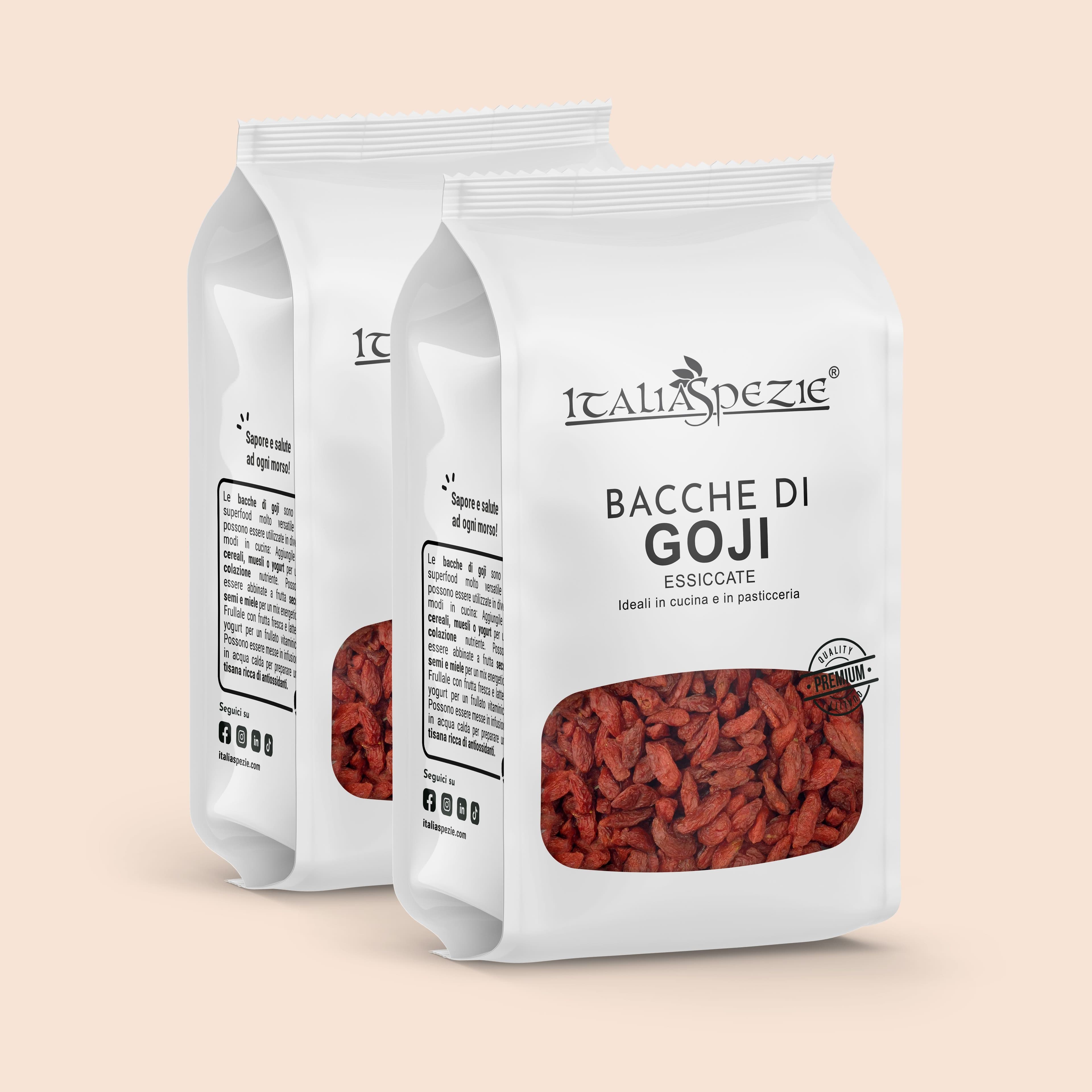 Bacche di Goji - Pacchetto 2 x 250 g
