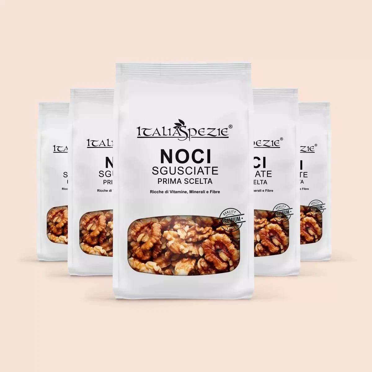 Noci Sgusciate - Tipo A (Prima Scelta) - Pacchetto 5 x 500 g