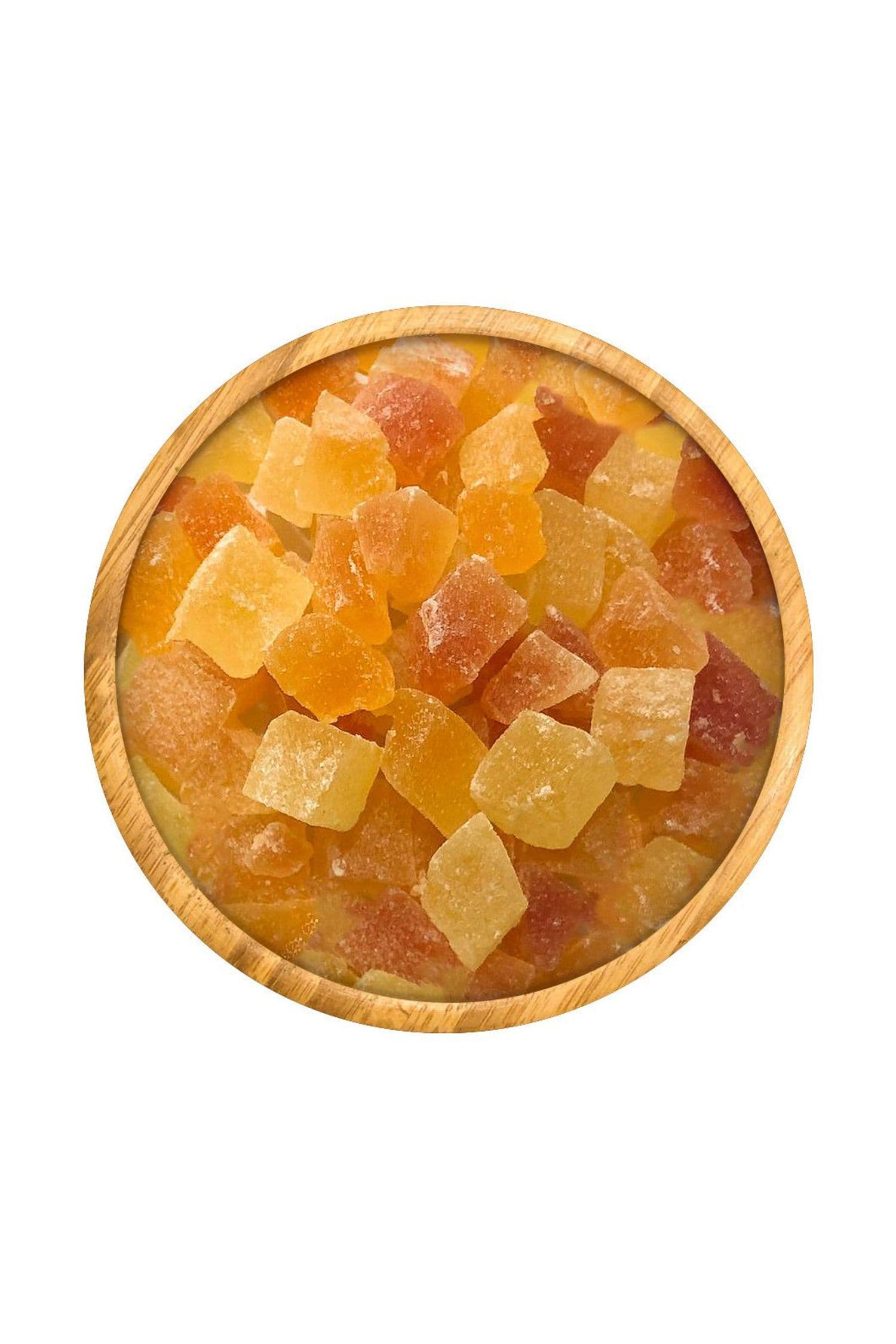 Papaya disidratata a cubetti
