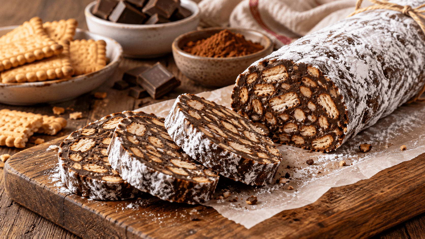 Ricetta Salame di Cioccolato