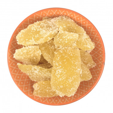 Zenzero disidratato con zucchero cristallizzato