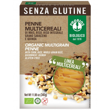 Pasta Multicereali - Penne s/Glutine 340g