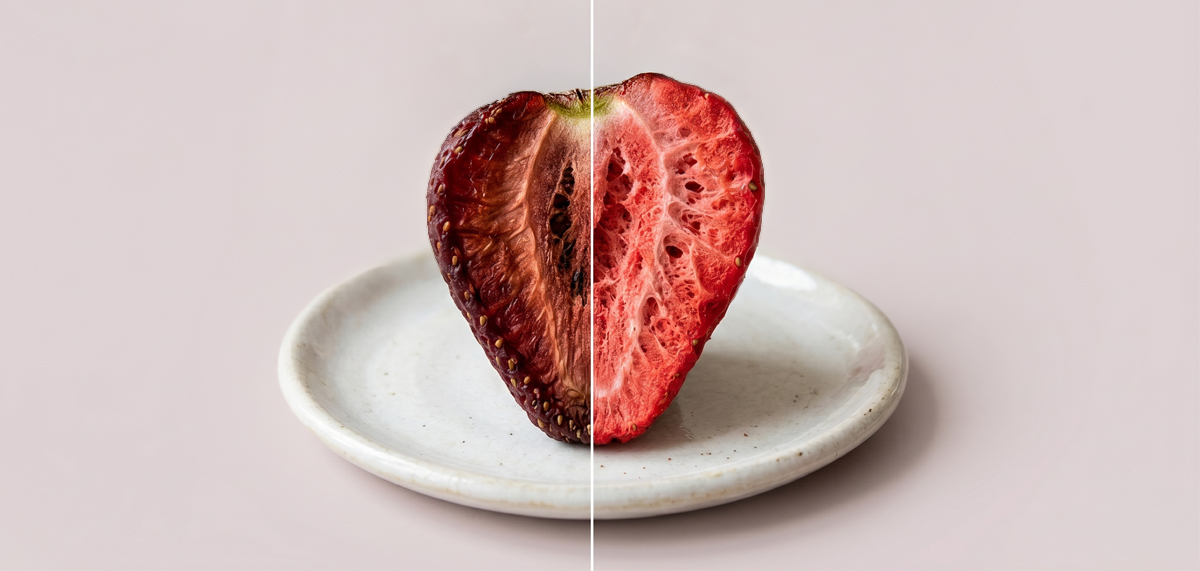 Frutta liofilizzata: cos’è, come si usa e differenze con la frutta essiccata